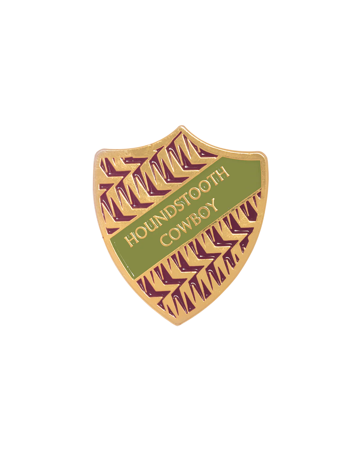 HOUNDSTOOTH COWBOY SHIELD