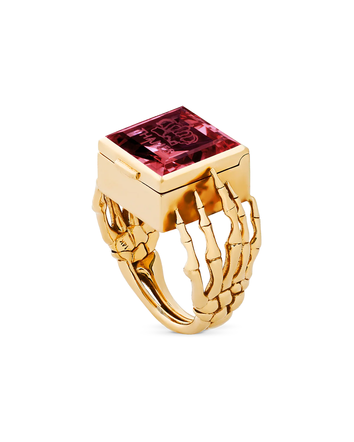 O.G. RING GOLD/GARNET - Image 3