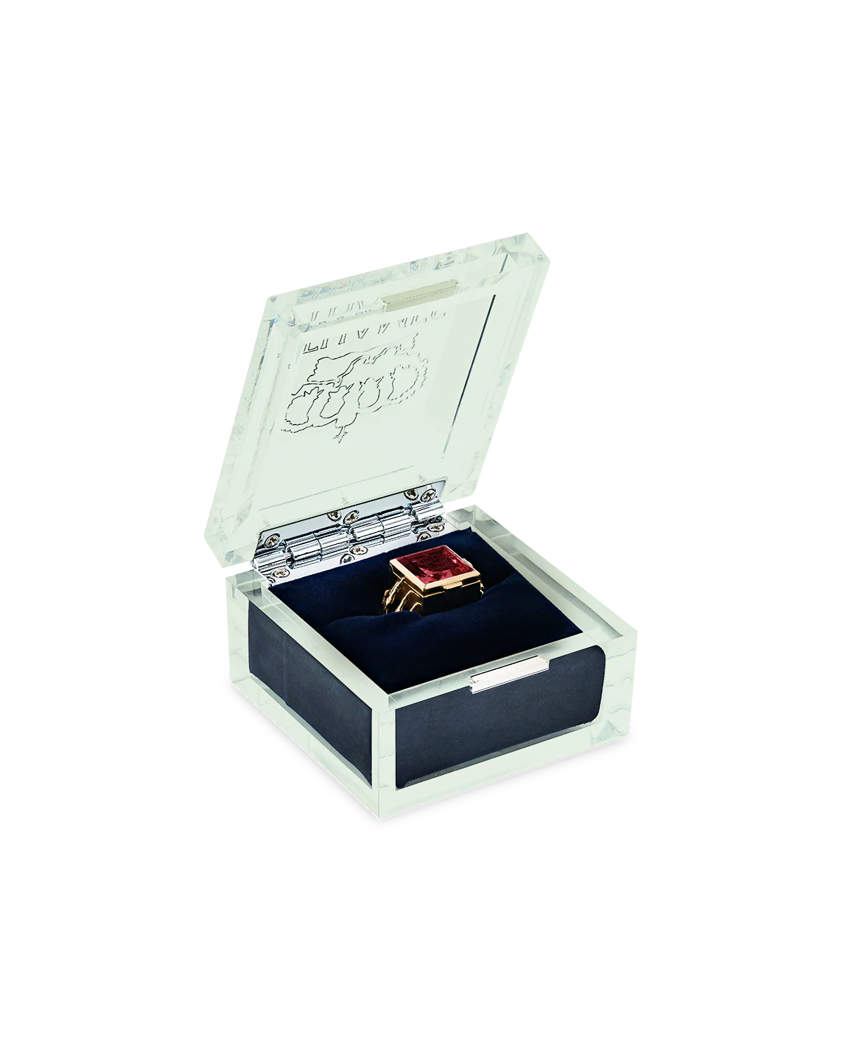 O.G. RING GOLD/GARNET - Image 4