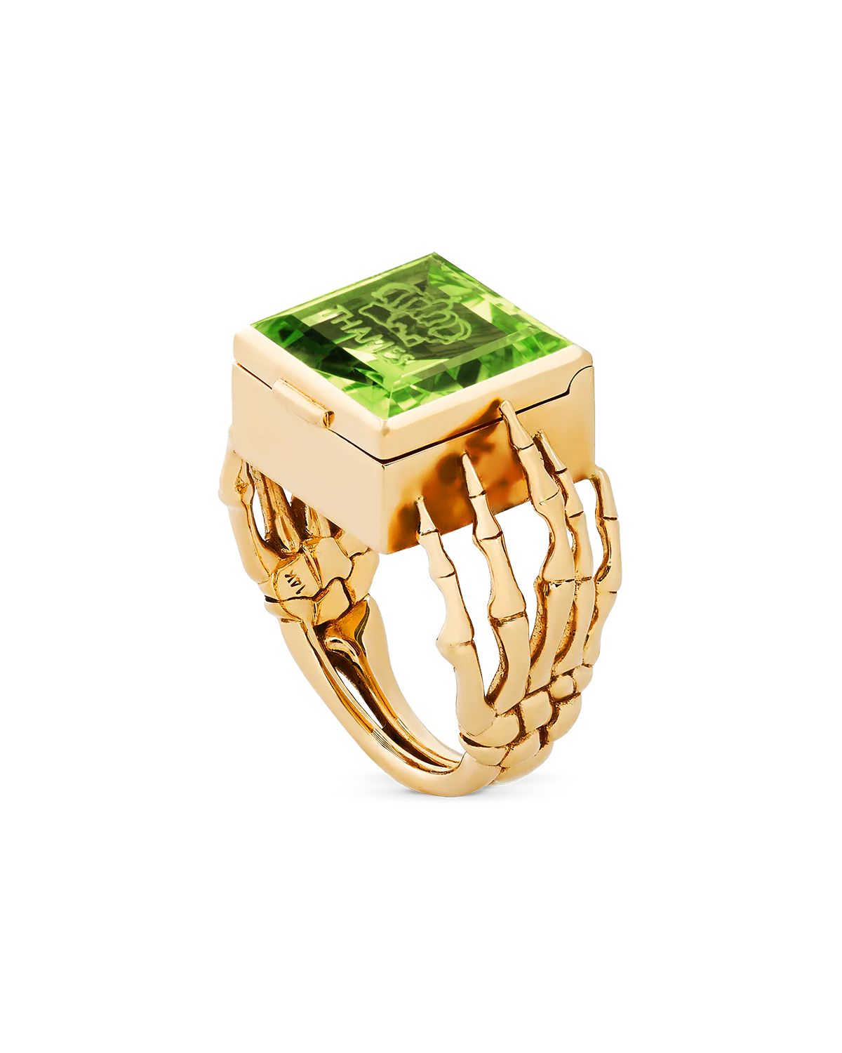 O.G. RING GOLD/PERIDOT - Image 3