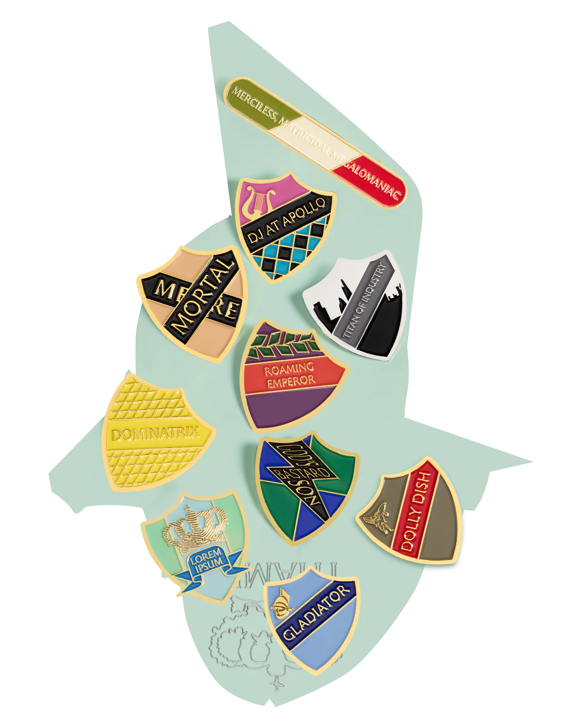 NEW ROMAN SHIELD SET